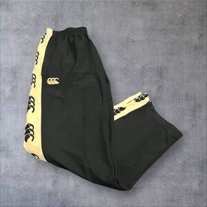 Canterbury Track Pants Navy Blue an White Large